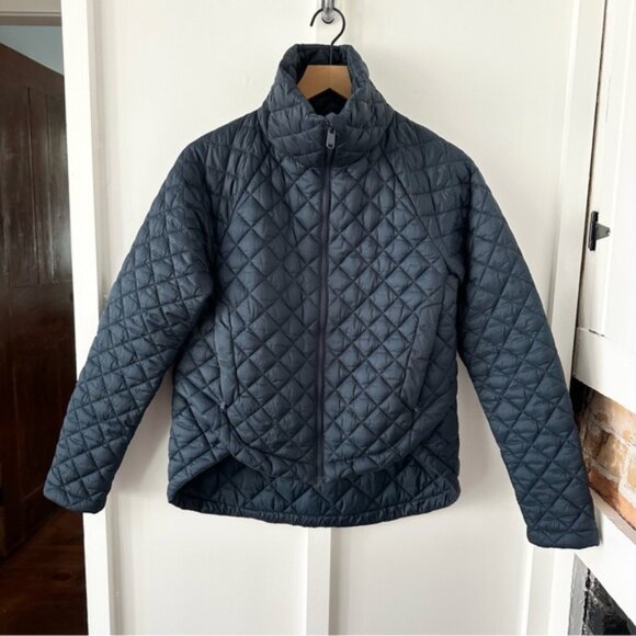 Athleta Jackets & Blazers - ATHLETA blue whisper featherless jacket